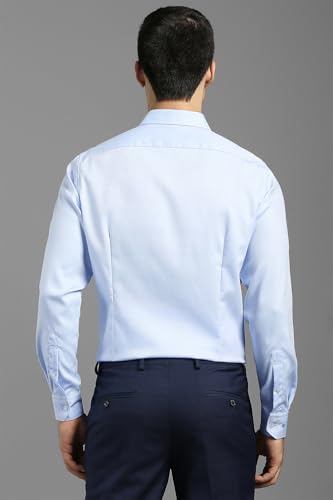 Image of Louis Philippe Men's Solid Slim Fit Shirt