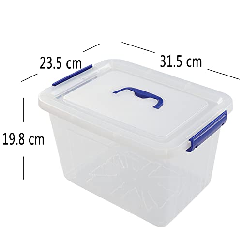 Boîtes rangement transparentes 10L pour protéger vos souvenirs de la poussière et l'humidité