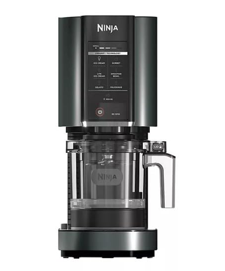 Ninja CREAMi Ice Cream & Sorbet Maker, 7 Frozen Treat Programs, Includes 4 Pints & Lids (CN315A)
