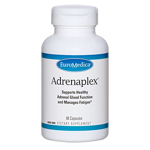 EuroMedica Adrenaplex 60 Capsules Adrenal Gland Function Supplement