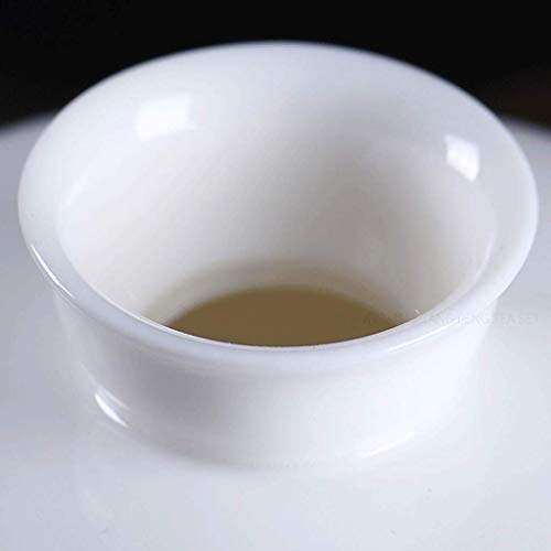 Kettle eléctrico de esmalte blanco de porcelana 0.8L miniatura 3