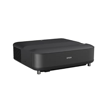 Projetor Epson EpiqVision LS-650B Laser 4K Ultra Curta Distância - Preto