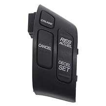 Car Steering Wheel Cruise Control Switch Button for Accord 2003-2004 36770-SDA-A01 Replacement Cruise Switch Assembly, As Pictures Shown