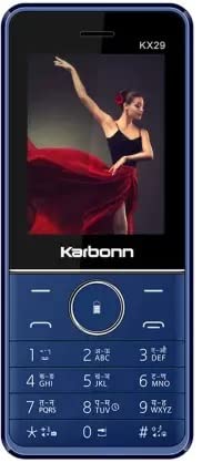 Karbonn KX29 Dual Sim, 2.4 inch, 3000mah Battery, 32gb, Basic Mobile – Blue Karbonn KX29 Dual Sim, 2.4 inch, 3000mah Battery, 32gb, Basic Mobile – Blue