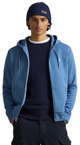 Image of POLO RALPH LAUREN mens Double-knit Full Zip Hoodie
