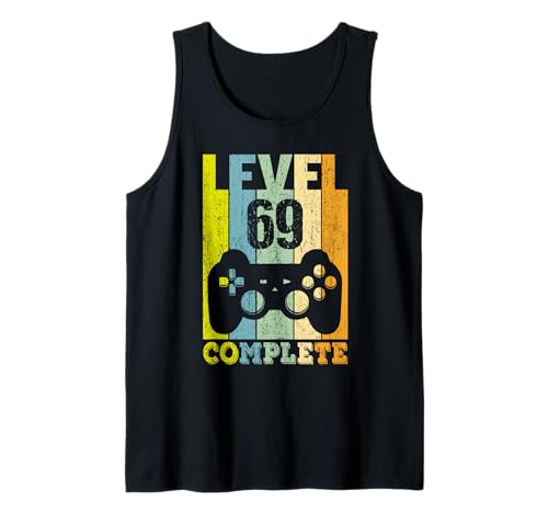 Libro de visitas de 69 cumpleaños para hombre y mujer, diseño de 69 años de 1953 Camiseta sin Mangas