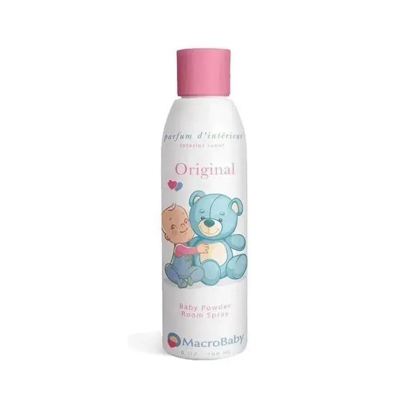 Room Spray - MacroBaby, Baby Room Spray, Baby Powder Spray Scent, Air Freshener, Nursery Spray | 6Oz | 198ml (Pack of 1)