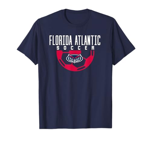 Florida Atlantic University FAU Owls Soccer T-Shirt