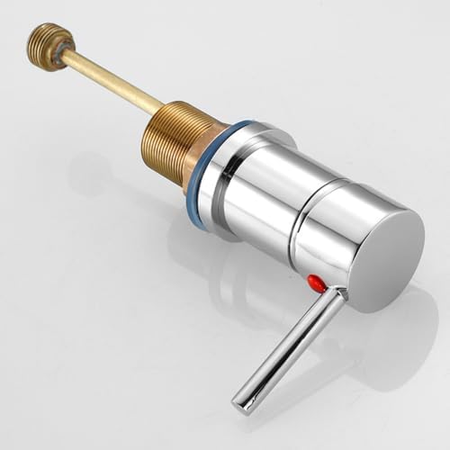 シャワーヘッドセット、バスシャワーミキサーブラック3ホールバスタップシングルレバー付きスイベルスパートバスルームホットコールドウォー