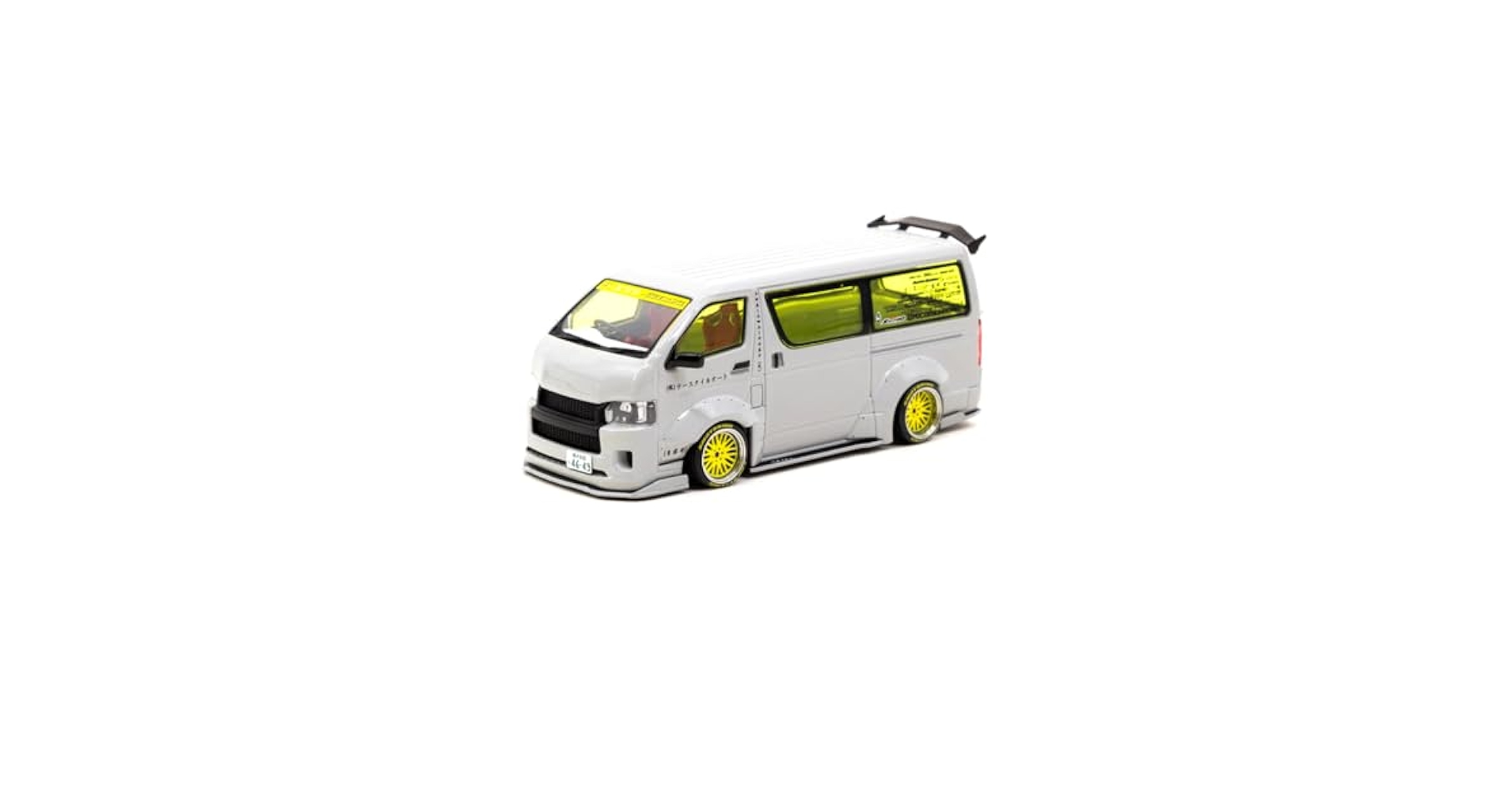 Tarmac Works 1/43 Toyota Hiace Widebody - Grey - Tooling