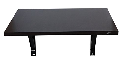 Image of Captiver Mediumelara Engineered Wood Wall Mounted Foldable Study Tables Invisible Shelf (Wenge 80X53 CM) Office Students Kids Homework Homes Cabinet Stylish Workstation Wardrobe