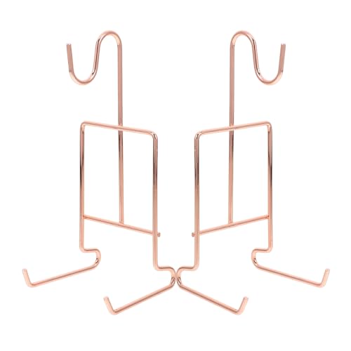 PATKAW 2piezas Soporte para Tazas de Café de Hierro con Escurridor Organizador de Tazas Elegante y Resistente para Encimera de Cocina Almacenamiento Práctico y Ahorro de Espacio