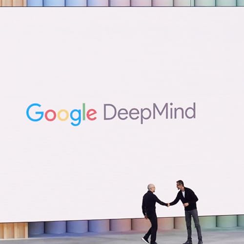 『Google makes £5bn pledge to Britain - but concerns raised over mooted UK-US tech deal』のカバーアート