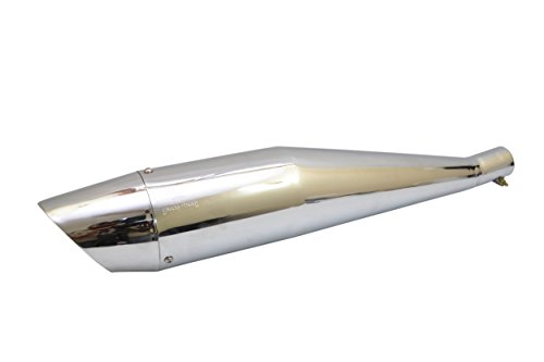 Image of Swagman Dolphin-Premium Ceramic-Wool Exhaust for Royal Enfield Classic (Chrome)