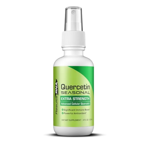 Results RNA – Quercetin Seasonal Provides Exceptional Immune & Respiratory Support in a Delicious Oral Spray – Reduce Oxidative Stress & Enjoy Seasonal Relief. (4 oz - 60 Day)