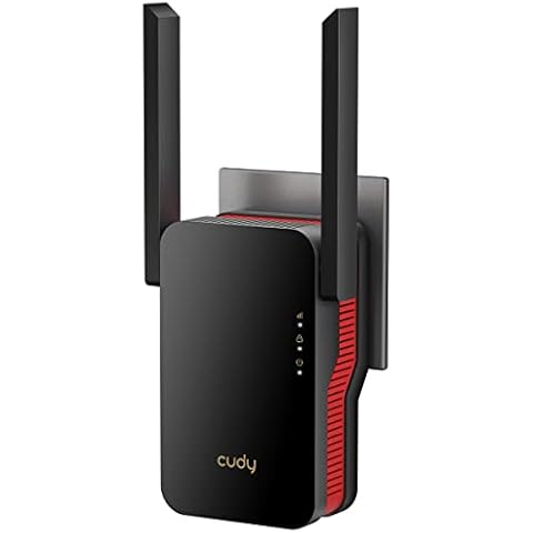 Cudy AX3000 Dual Band WLAN 6 Extender, WiFi 6 Repeater Abdeckung bis zu 200 m² und 60 Geräte, 802.11ax, 160MHz Cover