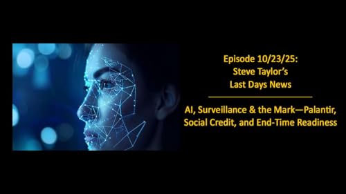 Episode 10/23/25 – AI, Surveillance & the Mark—Palantir, Social Credit, and End-Time Readiness