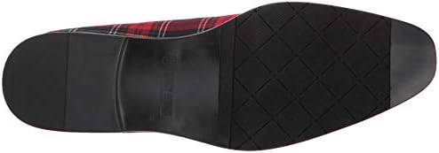 Stacy Adams Women's Steward Plaid Slip-On Loafer, Red Multi, 7 | Image 3