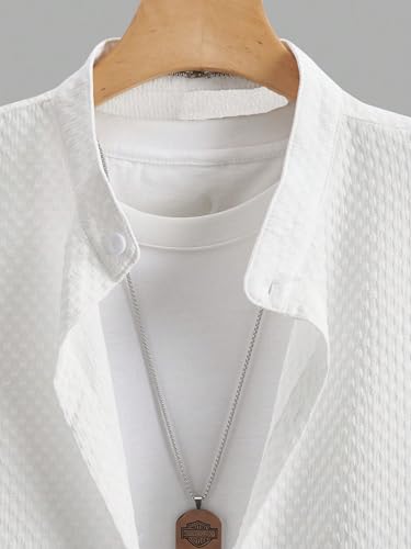 Image of Leriya Fashion Textured Shirts for Men || Casual Shirt for Men || Shirt for Men|| Men Stylish Shirt || Men Fancy Shirt || Men Half Sleeve Shirt || Plain Shirts for Men || Shirts