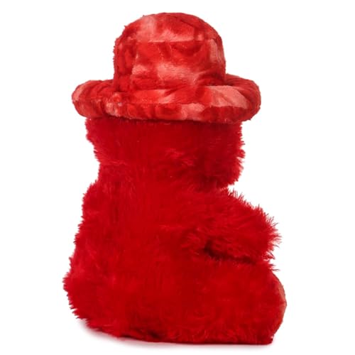 Image of Plush Stuffed Animal Toy | Ultra Soft and Cuddly Teddy for Kids and Adults | Cute Hugging Doll for Gifting, and Bedroom Decor (Red Teddy Bear)
