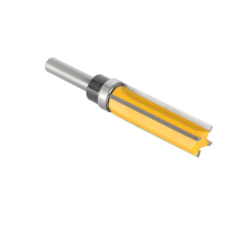 1-2 piezas de vástago de 8MM, broca enrutadora con cuatro patrones de carburo, fresa for carpintería, fresa frontal, fresa cortadora de carburo(8x16x40)