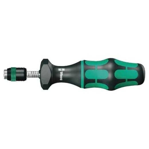 Wera 05074711001 Kraftform 7446 Hexagon Torque Screwdriver, 1/4" Head, 11.0-29.0"/lbs Variable Torque Adjustment Range