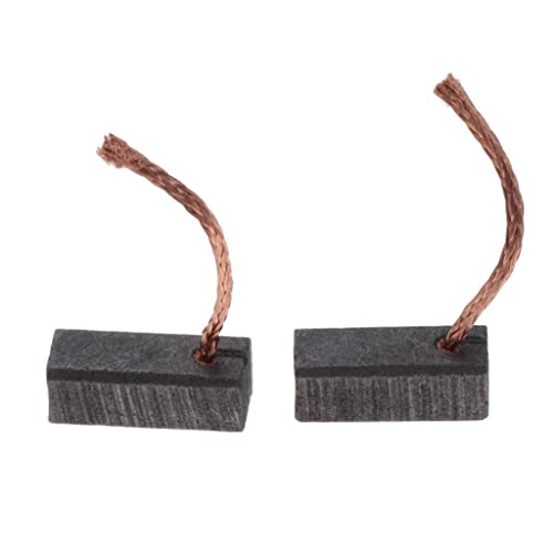 #N/A 1ペアの銅モーターカーボンブラシ汎用電気モーター交換Accs