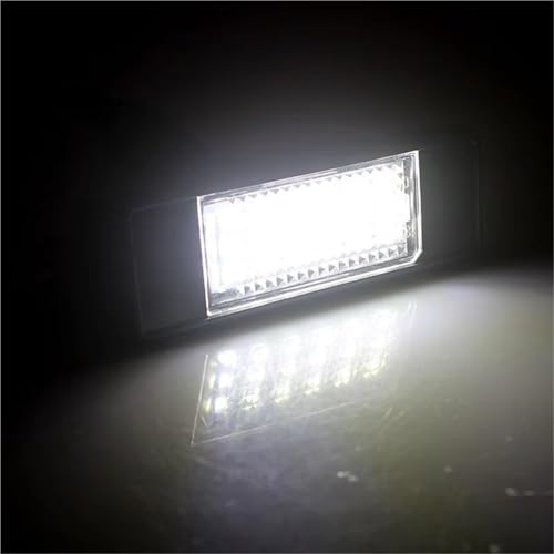 Luces LED matrícula Citroën C2 C3 C5 C8 de alta visibilidad trasera 5