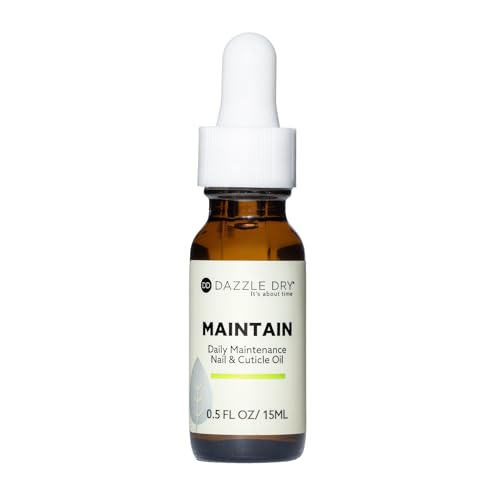 Dazzle Dry Maintain Daily Maintenance Nail & Cuticle Oil, 0.5 oz (15 mL)