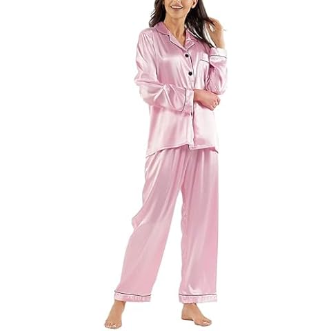 Ensemble de Pyjama en Soie Satinée Ladieshow Cover