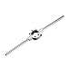 uxcell 55mm Round Die Stock Handle Wrench Holder,for Metric M24-M27 / 36mm-55mm Round Die