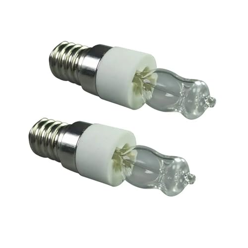 Lampadina Luce for forno sicura 50W Resistente alle alte temperature Forno da 500 gradi Asciugatrice Forno a microonde Lampadina Lampada al sale E14 Lampadina Luce a vapore Illuminazione(2pcs 50W 220