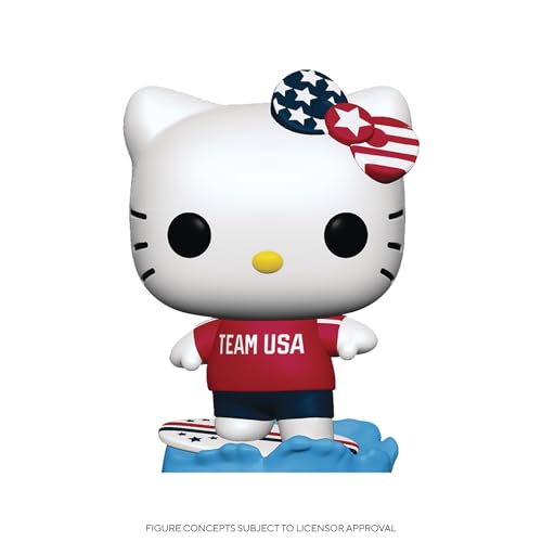 En Oferta Funko Pop! Sanrio: Hello Kitty Sports - Surfing Hello Kitty, Multicolor (48693)