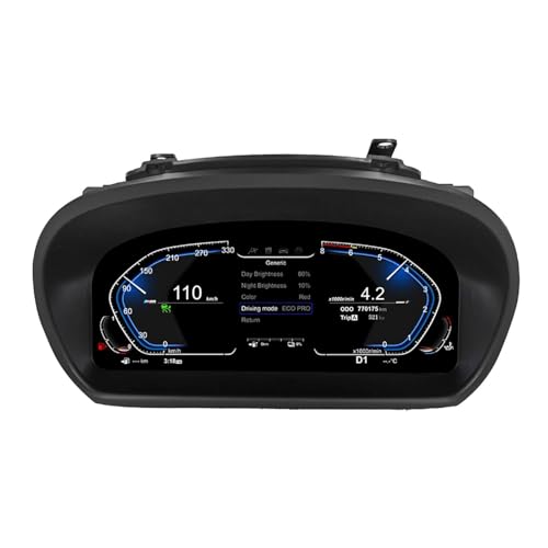 Painel de instrumentos digital de 12,3 polegadas para BMW Série 5 E60 E61 525D 2003-09 Anos, Painel