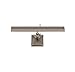 dweLED Hemmingway 14" Wide Antique Nickel LED Picture Light