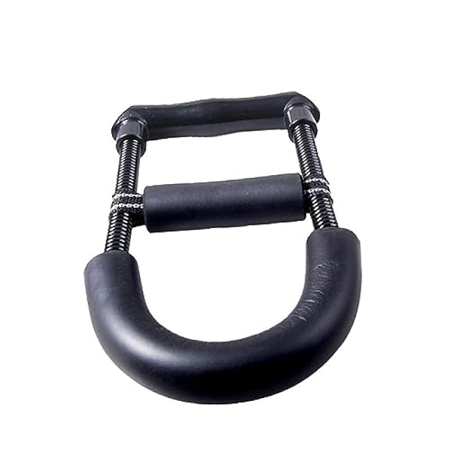Black Painted Wrist Trainer Hand Gripper Training Tool Wrist and Forearm Exerciser Strength Device Compact and Lightweight