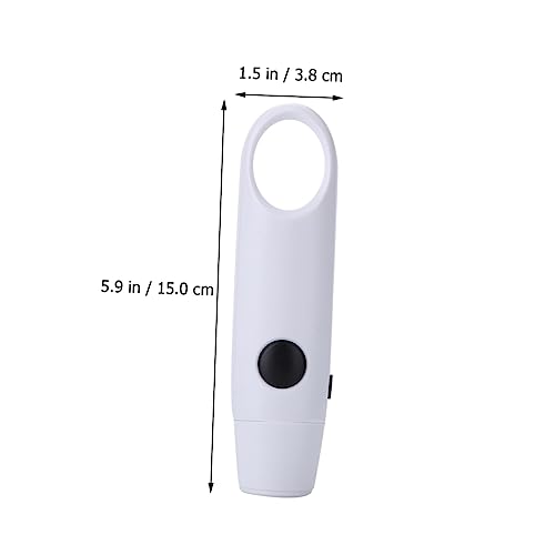 Silbato plástico portátil para tenis y fútbol color blanco miniatura 2