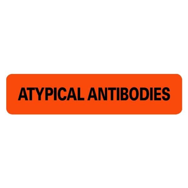 LabelValue | ATYPICAL ANTIBODIES Medical Labels LV-MBB8