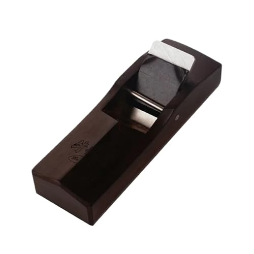 Cepillo de mano inspirado – Cepillo de precisión para madera de ébano con hoja de acero HSS para suavizar los bordes de manera uniforme (180 mm)