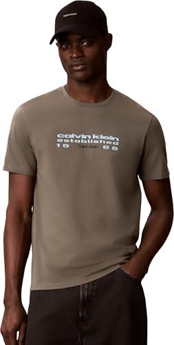 T-shirt Calvin Klein homme fini les hauts déformés avec le Futur GRA