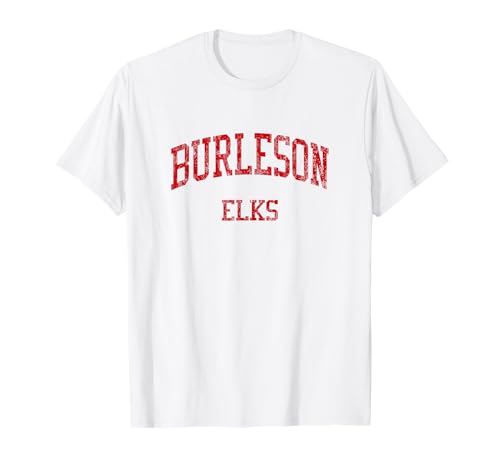 Burleson High School HS Burleson TX Vintage Sports T-Shirt