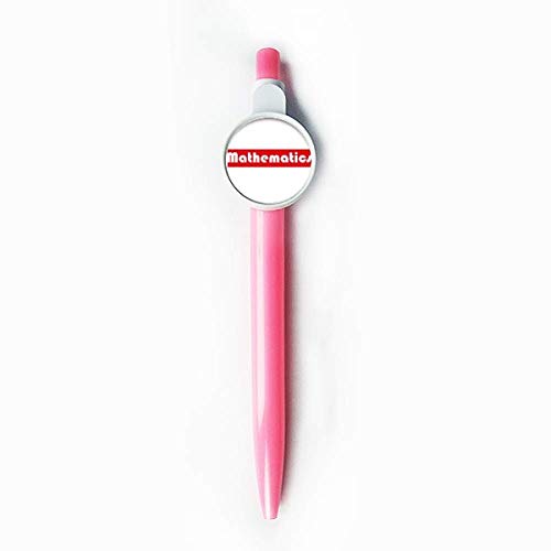 Stylo bille rétractable précis et bleu pour vos exercices de mathématiques.