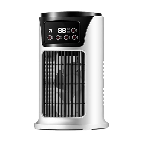 Aire acondicionado portátil - Aire acondicionado portátil | Unidad de aire acondicionado de nebulización | Ventilador de refrigeración de carga USB | Pequeño ventilador de refrigeración silencioso |