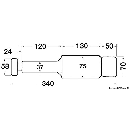 Osculati EM elektromechanischer Zusatzzylinder