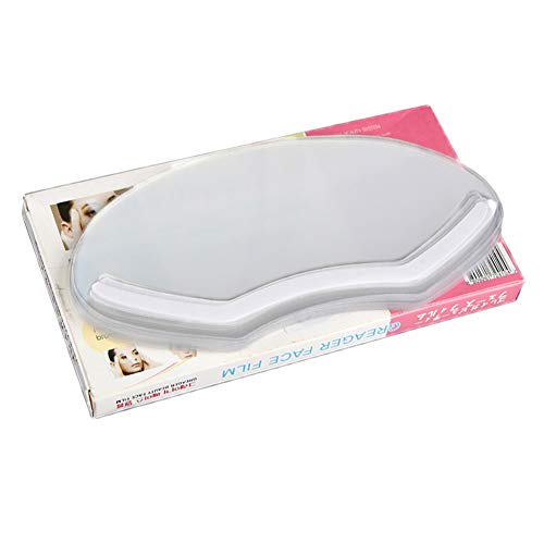 EBANKU 100 PCS Microblading Permanent Makeup Shower Face Shields Visors, Disposable Face Shields Masks for Hairspray Salon Supplies and Eyelash Extensions Eye Eyelid Surgery Aftercare