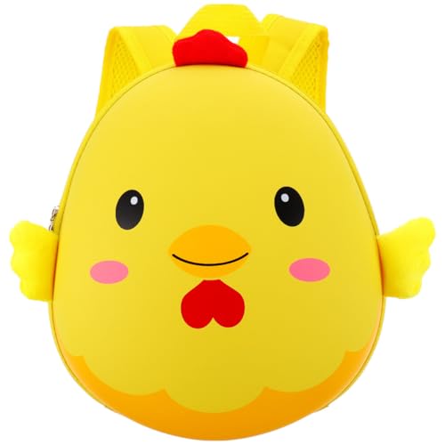 COMPUKAS Mochila Infantil Encantadora Diseño de Concha de Huevo de Pollo, Gran Capacidad, Material Eva Resistente a Roturas y Desgarros Preescolar Varios Estilos