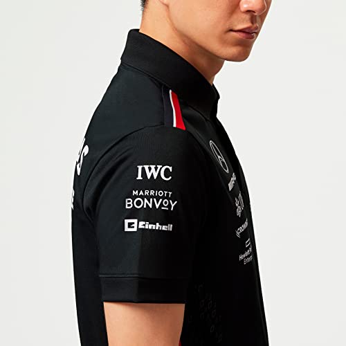 MERCEDES AMG PETRONAS Formula One Team - Team-Polo 2023 - Schwarz - Männer - Größe: XXL