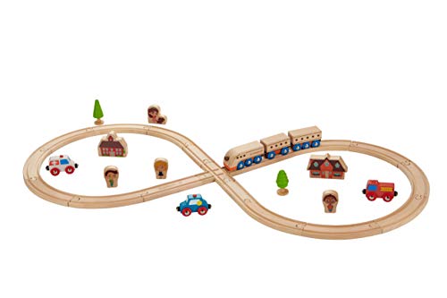 Preisvergleich Produktbild EverEarth - Eisenbahn-Starterset (EE33664)