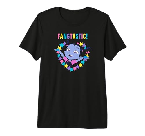 T-shirt Disney Vampirina Fangtastic en coton premium avec imprimé chauve-souris