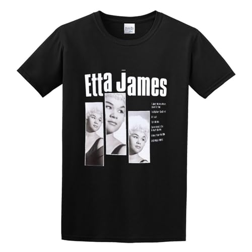 Photo de Fashion T-Shirts Etta James The Best of Etta James Graphic Black XL